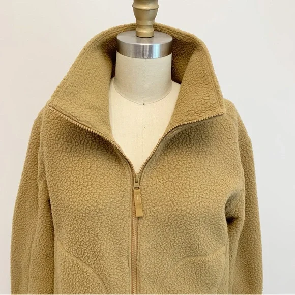 Everlane The Renew Teddy Bomber Ochre Small - Picture 4 of 14